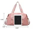 17L Large Capacity Travel Duffel Bag Shoulder Strap For Gym | https://www.bestnamebadges.com