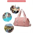 17L Large Capacity Travel Duffel Bag Shoulder Strap For Gym | https://www.bestnamebadges.com