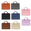 15.6" PU Leather Laptop Bag Handle Organizer Business Use | https://www.bestnamebadges.com