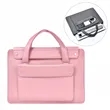 15.6" PU Leather Laptop Bag Handle Organizer Business Use | https://www.bestnamebadges.com