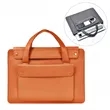 15.6" PU Leather Laptop Bag Handle Organizer Business Use | https://www.bestnamebadges.com