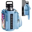 40oz Magnetic Water Bottle Holder Phone Pocket Strap | https://www.bestnamebadges.com