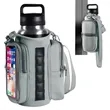 40oz Magnetic Water Bottle Holder Phone Pocket Strap | https://www.bestnamebadges.com