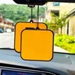 Custom Hanging Air Freshener Logo Shape Personalized | https://www.bestnamebadges.com