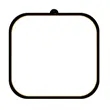 Custom Hanging Air Freshener Logo Shape Personalized | https://www.bestnamebadges.com