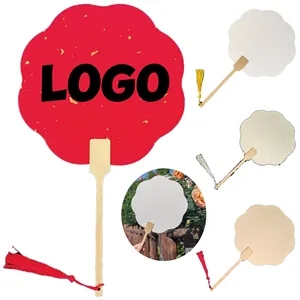 Eco Friendly Bamboo  Paper Fan