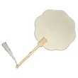 Eco Friendly Bamboo  Paper Fan | https://www.bestnamebadges.com