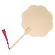 Eco Friendly Bamboo  Paper Fan | https://www.bestnamebadges.com