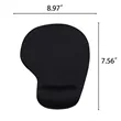 Ergonomic Mouse Pad With Wrist Support Anti Fatigue Design | https://www.bestnamebadges.com
