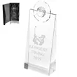 Golf Pinnacle Optical Crystal Glass Awards | https://www.bestnamebadges.com