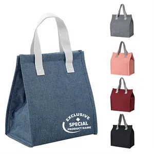 Portable Insulated Kids Lunch Box Aluminum Foil Tote Bag