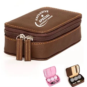 Leather Multi-Function Golf Accessories Storage Bag