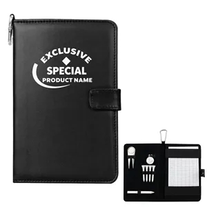 Leather Golf Scorebook Course Outdoor Club Accessories