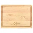 15" x 20" x 1 1/4" Maple Rectangular Butcher Block | https://www.bestnamebadges.com