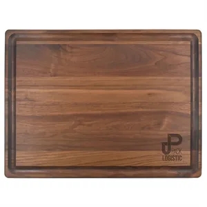 15" x 20" x 1 1/4" Walnut Rectangular Butcher Block