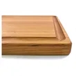 15" x 20" x 1 1/4" Cherry Rectangular Butcher Block | https://www.bestnamebadges.com