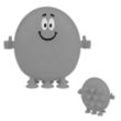 Smiley Push Pop Pal | https://www.bestnamebadges.com