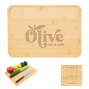 Pro Prep Bamboo Cutting Board | https://www.bestnamebadges.com