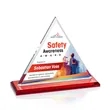 Dresden VividPrint™ Award - Red | https://www.bestnamebadges.com
