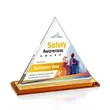 Dresden VividPrint™ Award - Amber | https://www.bestnamebadges.com