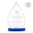 Hawthorne Award on Alberton Base - Blue | https://www.bestnamebadges.com