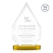 Hawthorne Award on Alberton Base - Gold | https://www.bestnamebadges.com