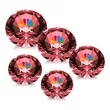 Gemstone VividPrint™ Award - Ruby | https://www.bestnamebadges.com