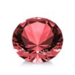 Gemstone VividPrint™ Award - Ruby | https://www.bestnamebadges.com