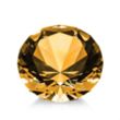 Gemstone VividPrint™ Award - Amber | https://www.bestnamebadges.com