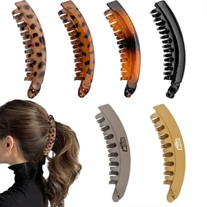 4.75'' Banana Hair Clips for Women