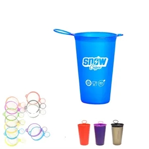 6.6 Oz foldable sports camping cup 