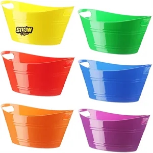 Plastic Ice Buckets with Handles