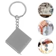 1M/3ft Mini Steel Tape Measure Keychain | https://www.bestnamebadges.com
