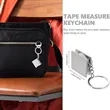 1M/3ft Mini Steel Tape Measure Keychain | https://www.bestnamebadges.com