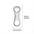 SteeL Bottle Opener | https://www.bestnamebadges.com