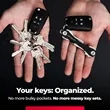Compact Key Organizer for Keychain | https://www.bestnamebadges.com