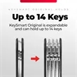 Compact Key Organizer for Keychain | https://www.bestnamebadges.com