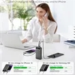 12000mAh Charger Power Bank with AC Wall Plug | https://www.bestnamebadges.com