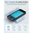 12000mAh Charger Power Bank with AC Wall Plug | https://www.bestnamebadges.com