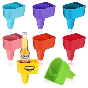 Beach Cup Holder with Pocket