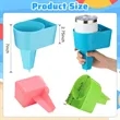 Beach Cup Holder with Pocket | https://www.bestnamebadges.com