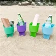 Beach Cup Holder with Pocket | https://www.bestnamebadges.com
