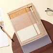 Eco Friendly Cork Notebook And Pen Set With Custom Logo | https://www.bestnamebadges.com