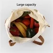 Large Capacity Customizable Tote Bag With Zipper Pocket | https://www.bestnamebadges.com