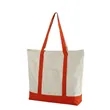 Large Capacity Customizable Tote Bag With Zipper Pocket | https://www.bestnamebadges.com