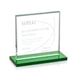 Sahara Award - Green | https://www.bestnamebadges.com