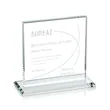 Sahara Award - Clear | https://www.bestnamebadges.com