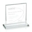 Sahara Award - Clear | https://www.bestnamebadges.com