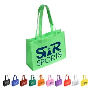 Tropic Breeze Non-Woven Tote | https://www.bestnamebadges.com