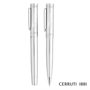 Cerruti 1881® Zoom Classic Ballpoint & Rollerball Pen Set | https://www.bestnamebadges.com